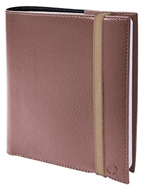 Quo Vadis - Kalender – Spiralbindung – 2025 – Time & Life Medium – Wochenkalender – Französisch – Beige – 13 Monate von Dezember bis Dezember – 16 x 16 cm – Papier Clairefontaine weiß – hergestellt in