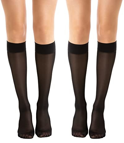 Relaxsan Basic 850 Stützstrümpfe Damen 18-22 mmHg, Kompressionskniestrümpfe 140 Den