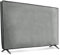 kwmobile Funda para Monitor 55 TV - Cubierta Protectora Textil para Pantalla de TV de Interior - Gris Claro