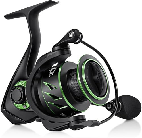 Piscifun Viper X Spinnrolle, ultraleichte 6,2:1 Hochgeschwindigkeits-Spinnrolle, 10 + 1BB, Kohlefaser 15 kg max. Zugkraft, 2000er-Serie