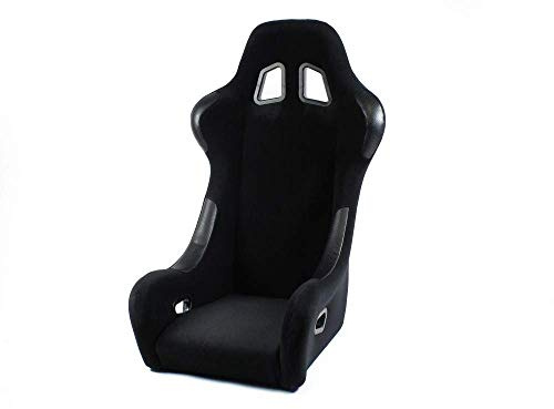 Sport Sitz Vollschalensitz Rennsitz Schwarz 8,5 KG Sitz Konsolenmaß 345mm 1040009