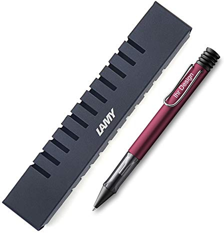Lamy AL-star black purple Kugelschreiber Modell 229, mit Gravur (Lasergravur), V60