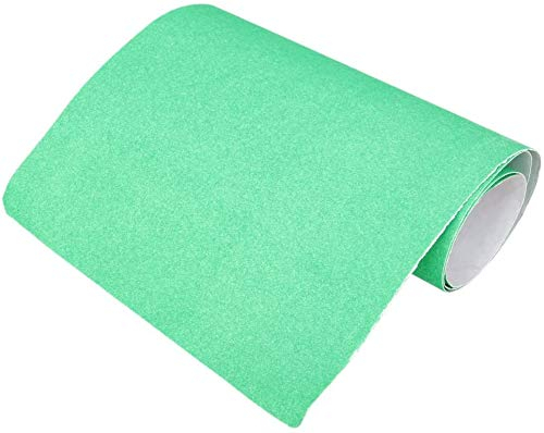83,8 x 22,9 cm Skateboard-Griptape, rutschfestes Roller-/Longboard-Griffband, Schleifpapier für Surfbretter, Snowboards (grün).
