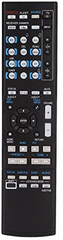 Goshyda AXD7739 Fernbedienung, Controller-Ersatz für Pioneer VSX-830-K VSX-45 VSX-830 VSX-90 Audio- und Videoempfänger