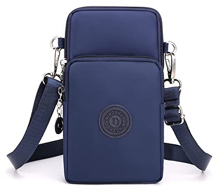 Oxford Crossbody Handgelenktasche Tragetasche Handytasche für iPhone XS Max/iPhone 14 13 12 11 XR iPhone SE Google Pixel 7 6a Pixel 6 Samsung Galaxy S22 S21 S20 FE A32 A52s A52s 53 m3 2 (Blau)