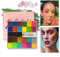 26 Farben Gesicht Körperfarbe Öl Professionelle Flash Nicht-Giftige sichere Kunst Make-up Palette Gesicht Körper Malerei Palette für Kunst Halloween, Partys, Fancy Kleid und Cosplay