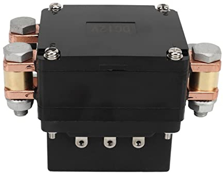 Nimomo Relais Treuil Electrique 12V 600A, Relais Solénoïde De Treuil, Contacteur De Relais De Solénoïde De Treuil De Démarrage Rapide Pour Treuil De Véhicules Atv Utv 15000lb