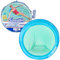 SwimWays Spring Float Papasan Chaise Longue de Piscine Gonflable pour Adulte avec gonflage Rapide pour Enfants de 15 Ans et Plus, Bleu Ciel