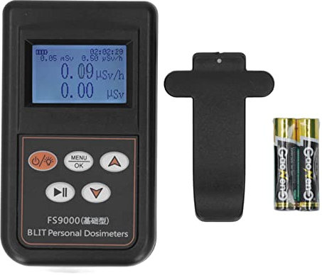 Geigerzähler-Nuklearstrahlungsmonitor, Strahlungsdosisalarm-Dosimeter, Empfindliches LCD-Display, Echtzeit-Messtester, Langlebiges, Tragbares Strahlungstester-Strahlungsmessgerät für X-R-harte Betastr