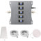 KKBSTR Amplificateur 4G Amplificateur GSM, Amplificateur de Signal Mobile 5 Bandes 800/900/1800/2100/2600MHz, Compatible avec Tous Les Opérateurs