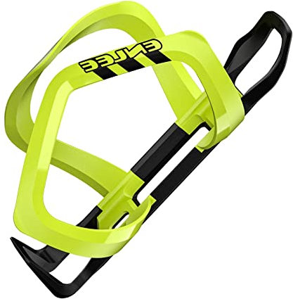 Porte-gobelet pour VTT, vélo de route, jaune, 8 x 14,8 x 7 cm