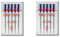 ORGAN Nähmaschinennadeln alle Sorten 130/705 H (Microtex - sortiert 60-70)