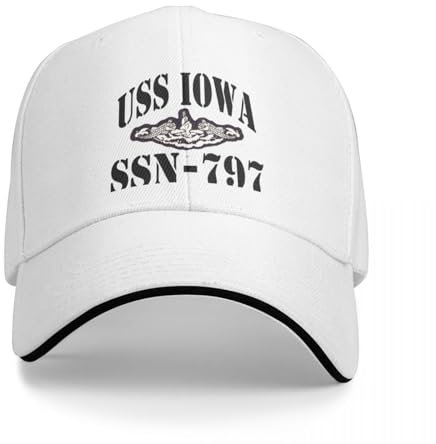 QFLLQLFF Basecap USS Iowa SSN 797 Ship's Store Baseball Cap Golf Hut Mann Luxus Caps Frauen Männer Geschenk