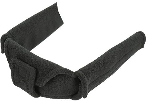 Janasiba 1 Stück CPAP Nackenpolster - Maskenriemen Gepolsterte Ersatzteile - Fleece-Komfortabdeckung für Vollgesichts- und Nasal-Kopfstücke - Zubehör