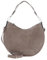 Coccinelle Sunup Handbag Suede Leather Warm Taupe