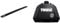 Thule 711520 WingBar Evo 150 Black, Schwarz, Set of 2 150 cm & Raised Rail Evo Fußsatz für Fahrzeuge mit offener Reling, 710410, Black (schwarz), Einheitsgröße