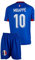 Mefstone Frankreich Kinder Trikot Mbappe für Kinder, Football Trainings Kinder Trikot, Fußball-Trainingstrikots für Jungen 2024, Komm mit Shorts (8-9Jahre,Blau,mbap,152)