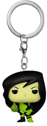 Funko POP! Keychain: Kim Possible - Shego Novelty Keyring - Collectable Mini Figure - Stocking Filler - Gift Idea - Official Merchandise - TV Fans - Backpack Decor