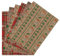 ARKRAFT papier d'emballage cadeau de Noël pour Noël 6 feuilles format 90 x 65 cm papier FSC emballage sans plastique (écossais)
