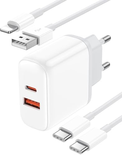 iPhone Ladekabel Schnellladekabel und Ladegerät iPhone [2Pack 2M] 20W iPhone Charger mit Kompatibel mit iPhone 15/15 Pro/15 Pro Max/15 Plus/16/16 Pro/16 Pro Max/16 Plus/14/13/12/11/XR/XS Max Locatis