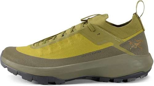 Arc'teryx Vertex Alpine GTX Shoe Men's - Fast and Light Gore-Tex Approach Shoe - Olive Moss/Tatsu, 13