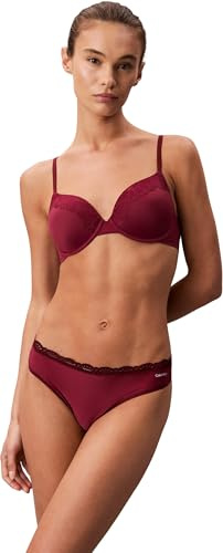 Calvin Klein Women's Thong LV00QD5270 Thong, Red (Alluring Pink), M, Rot (verführerisches Pink), M