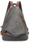 KL928 Zaino vintage in pelle PU – Grande zaino casual zaino da viaggio all'aperto zaino escursionismo, 6882-pu-d.grigio, Large, Zaino casual