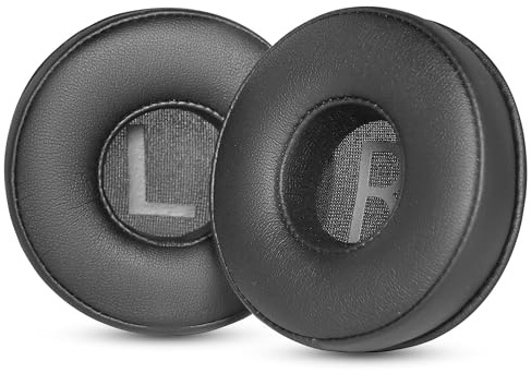 YunYiYi Cuscinetti auricolari di ricambio in gel refrigerante compatibili con cuffie Sony WH-CH500, CH510, CH520, MDR-ZX100, ZX110, ZX110NC, XB200, ZX300, ZX330BT, MDR-V100, V150, V300S (nero-PL)