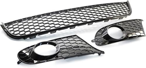 Griglia anteriore dell'auto Griglia a nido d'ape per paraurti anteriore inferiore per auto, griglia fendinebbia a nido d'ape per VW