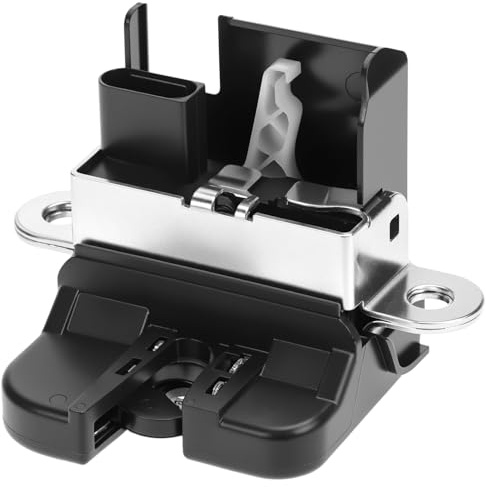 QWORK® Cerradura de Maletero Trasero – compatible con VW Golf MK5 MK6, Touran y Passat, Tiguan & Beetle – Reemplazo OEM 5K0827505A, 1T0827505H, 1K6827505E