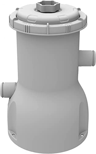 Jilong Pool Filtro della Pompa 800 Gallon, Filtro a Cartuccia con 3028 L/H Volume della Pompa, Grigio, 19 x 19 x 27 cm, 29p416de