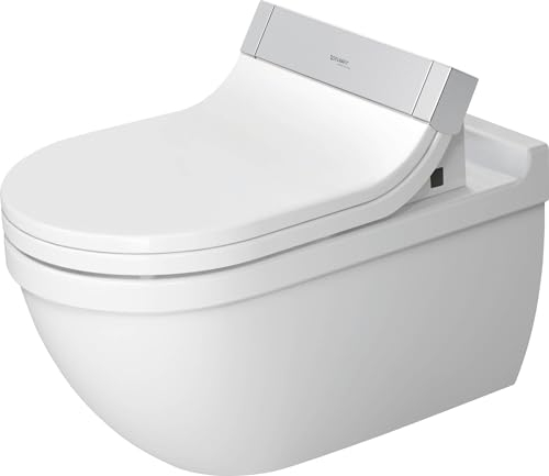 Duravit Starck 3 Wand-WC für Dusch-WC Sitz Weiß Hochglanz 620mm