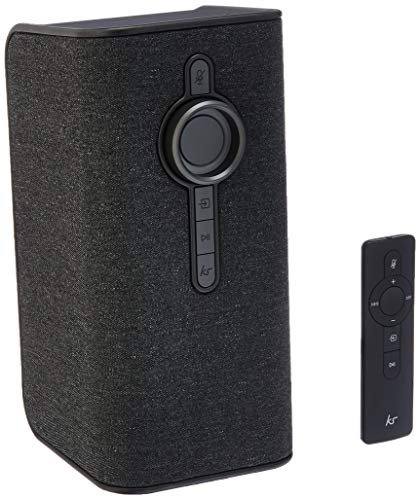 KitSound Voice One with Alexa Built-In and Spotify Voice Control Multi-Room Smart Speaker - Grey
