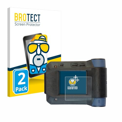 BROTECT Schutzfolie für Swissphone s.Quad X15 | 2 Stück Entspiegelnder Displayschutz Made in Germany Matte Displayschutz-Folie Anti-Reflex Anti-Fingerprint Einfache Montage