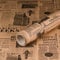 Geschenkpapier Zeitung, Newspaper, Kraftpapier, glatt, 60 g/m², Geburtstagspapier - 1 Rolle 0,70 x 10 m