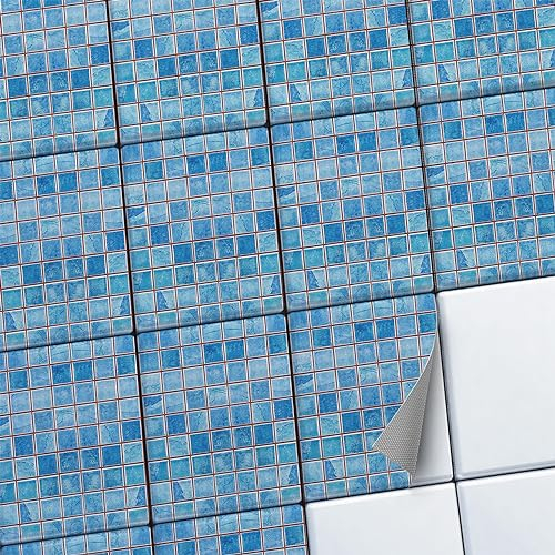 CREATISTO Fliesenaufkleber Fliesenfolie Mosaikfliesen - Hochwertige Aufkleber Sticker für Fliesen I Klebefliesen Deko Folie für Fliesen in Küche u. Bad/Badezimmer (20x25 cm I 30 -Teilig)