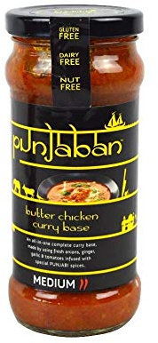 Punjaban Butter Chicken Curry Base 350g (Pack of 4)
