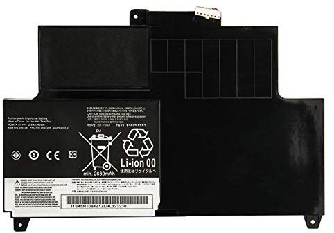 14.8V 43WH 2.9Ah 45N1092 45N1093 45N1094 45N1095 45N1169 45N1168 4ICP5/42/61-2 Batterie d'ordinateur Portable Compatible avec Lenovo Thinkpad Edge S230u Twist Series