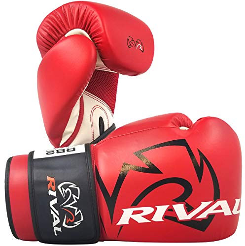 RIVAL Boxing RB2 2.0 Super Bag Gloves, Hook and Loop Closure - High-Density, Multi-Layered Padding, and Breathable Mesh Palm