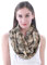 Lina & Lily Damen Loop Schal Tuch Schlauchschal Rundschal mit US Tarnmuster (Grau digitale)