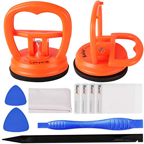 Kaisiking 11 PCS Screen Suction Cup Kit LCD Screen Opening Tools Screen Replacement Tools for iPad, iMac, MacBook, Tablet, Laptop, iPhone, Samsung, Huawei, Etc.