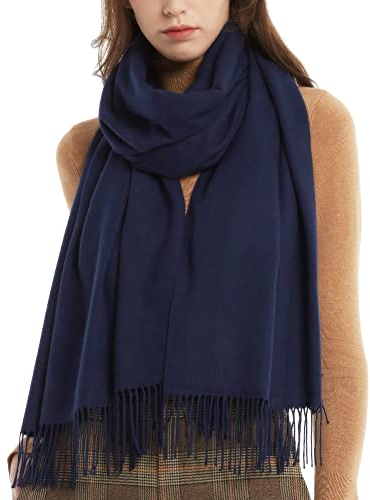FURTALK Damen Großer Halstuch Warmes Feinstrick Winter Schal