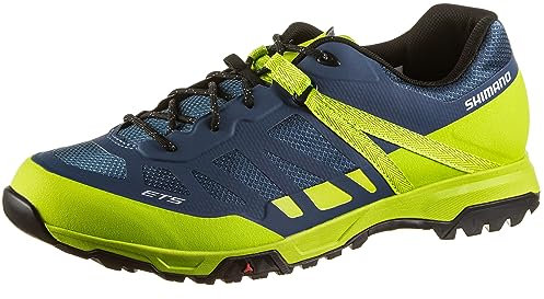SHIMANO MTB-Schuhe Et500, Unisex, für Erwachsene, Neongelb, 40 EU
