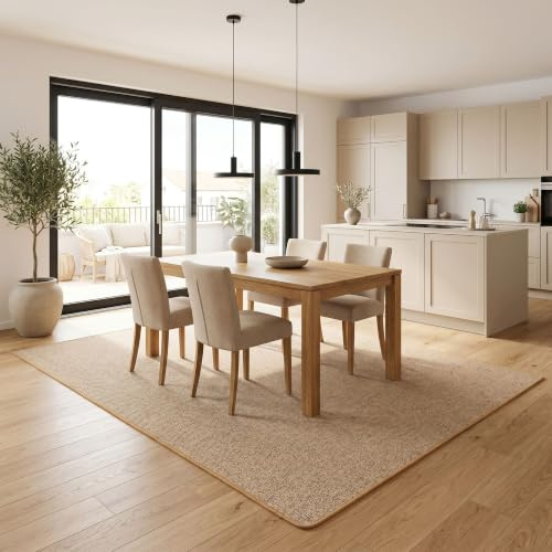 Snapstyle Natur Sisal-Optik Teppich Taff Nuss in 24 Größen