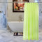 Trimming Shop Rideau de Douche avec 12 Crochets, Rideau de Salle de Bain résistant à la moisissure, Rideau de Bain uni, 180 x 180 cm de Long, Doublure de Rideau de Douche Lavable, Vert Citron