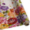 DéVa Wachstuchtischdecke Bunte Blüten in 1,4m Breite (Meterware) - PVC Wachstuch - Outdoor und Indoor Tischdecke