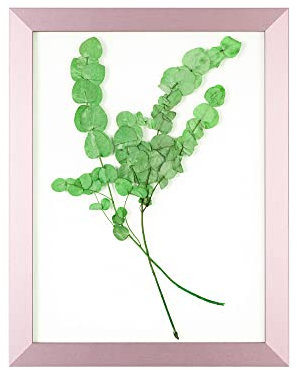 Rahmendesign24 Milano Cadre photo double verre 30 x 40 or rose
