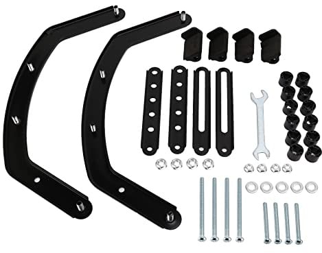 Dormstop VESA Universal Mounting Adapter Kit, Non-VESA Adapter for 17 29 Inch Monitor Screens VESA Mount 75 X 75 and 100 X 100
