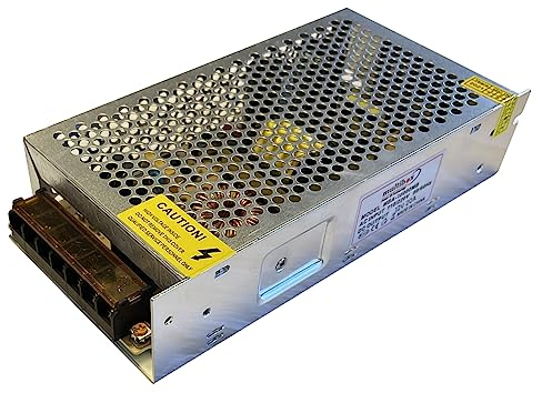 Leyf 12V 20A 240W Netzteil Trafo, Transformator Adapter, Schaltnetzteil, Spannungswandler für LED Strip, Beleuchtung und Industrieanlagen, 3D Drucker, Spannungsregulierung am Ausgang, 110/220V