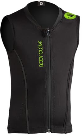 Body Glove LITE-PRO Protector Vest - Kids 001 Black/Green - 104